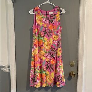 CAPPAGALLO Sleeveless Fruit Dress / Size‎ M